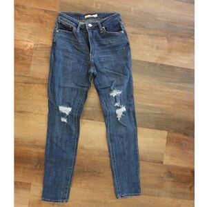 Levis Womens High Rise Skinny (Size 29)